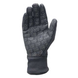 Adult Gripped Fleece Work Gloves Size M, UK version