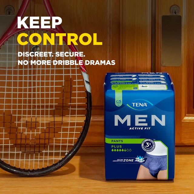 TENA Men Active Fit Incontinence Pants Plus Small/ Medium 9 per pack GOODS M&S