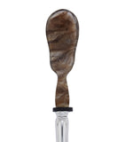 Greggio caviar serving spoon and knife set, UK version