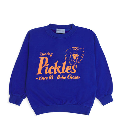 Bobo Choses Organic Cotton-Blend Pickles Dog Print Sweatshirt (6-7 Years)
