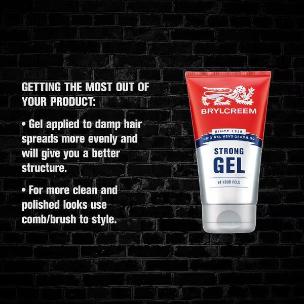 Brylcreem Strong Hair Gel 150ml - British product