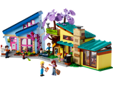 LEGO Friends Olly and Paisley's Family Houses Building Set 1126 Pieces