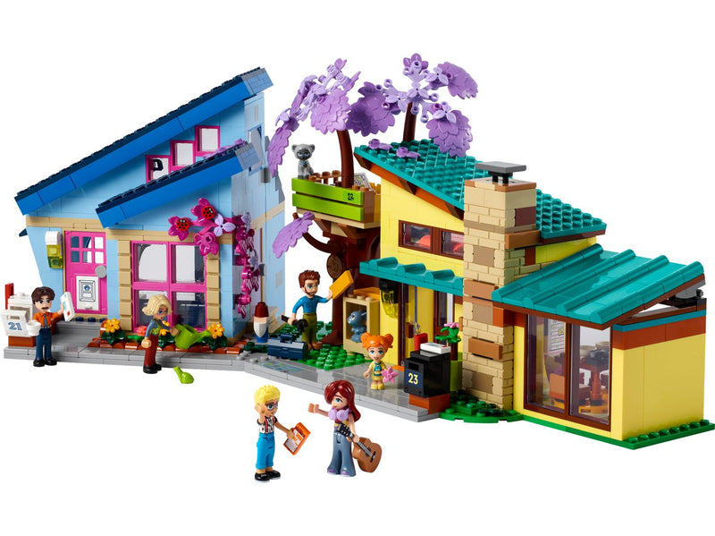 LEGO Friends Olly and Paisley Houses 1126 piece set, imported from the UK