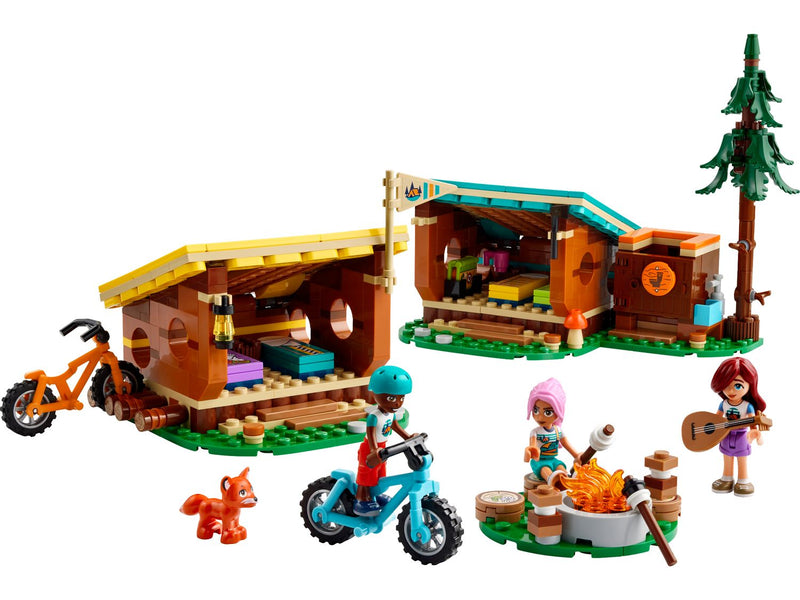 LEGO Friends Adventure Camp Cozy Cabins 437 Piece Set - British product