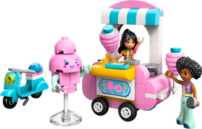 LEGO Friends Candyfloss Stand and Scooter Building Set 110 Pieces