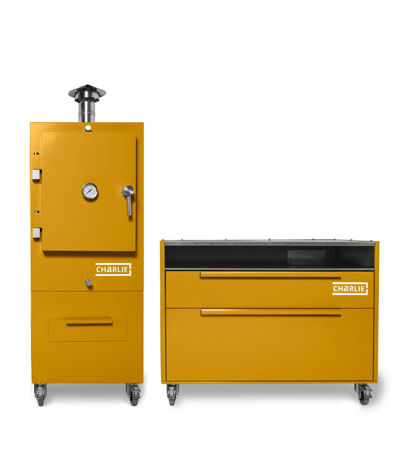 Charlie Oven outdoor island cabinet - British product