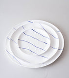 FELDSPAR Stripe dinner plate 28.5cm - British product