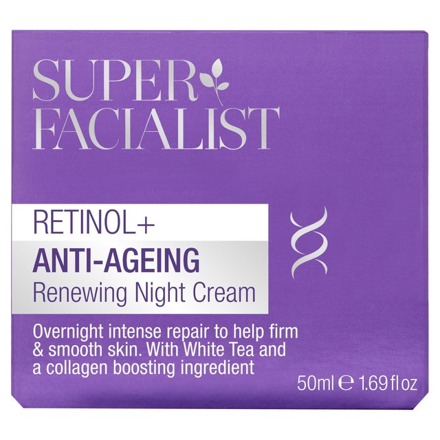Super Facialist Retinol Anti Aging Night Cream 50ml GOODS M&S