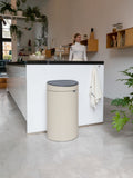 Brabantia Cream Touch Bin 40L - British product