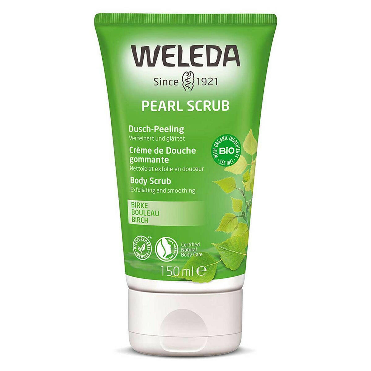 Weleda Birch Body Scrub 150ml Body Scrubs & Exfoliators Boots