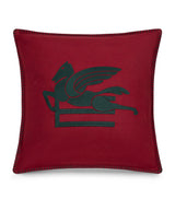 Etro Wool-Blend Embroidered Ribot Cushion 45cm x 45cm