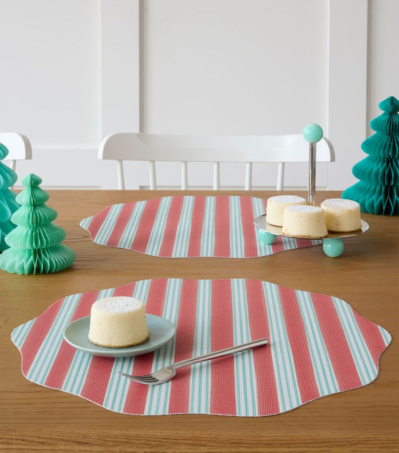 Chilewich Chilewich x Meri Meri Festive Stripes Placemat (38cm)