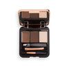 Revolution Brow Sculpt Kit Dark Eyebrow Palette imported from the UK