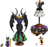 LEGO Disney Villains Maleficent and Cruella De Vil Dress Building Set 524 Pieces