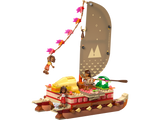 LEGO Moana Adventure Canoe Building Set 529 Pieces