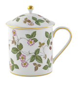 Wedgwood Wild Strawberry Mug and Cover