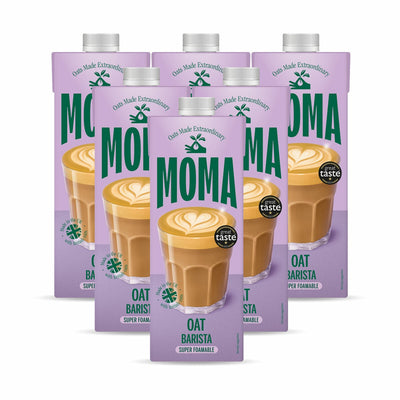 Moma Oat Drink Barista Edition Milk Alternative 6 x 1L