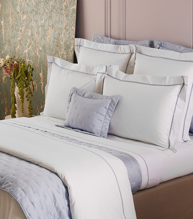 Yves Delorme Athena Standard Oxford pillowcase 50cm x 75cm (British brand)