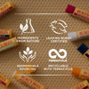 Burt's Bees natural vanilla lip balm 4.25g imported from the UK