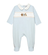 Trotters Stretch-Organic Cotton Augustus & Friends All-In-One (0-12 Months)