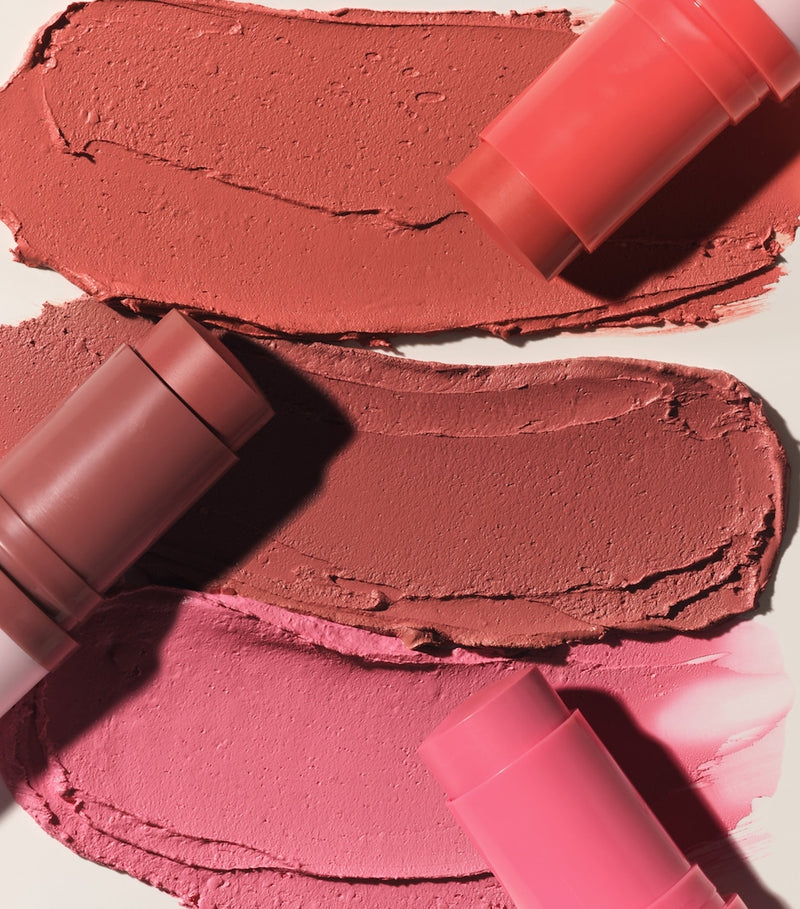 Kylie Cosmetics cream-to-powder blush stick, UK version