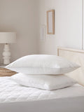 Sleep In Silk firm pillows set of two (British brand)