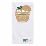 White Dunisoft Large Luxury Paper Napkins 20 per pack GOODS M&S
