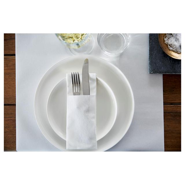 White Dunisoft Large Luxury Paper Napkins 20 per pack GOODS M&S