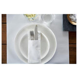 White Dunisoft Large Luxury Paper Napkins 20 per pack GOODS M&S