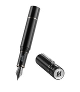Fountain Pen with Gold Trim, Perpetual Calendar, and 18-Karat Gold Nib