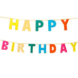 Talking Tables Rainbow Happy Birthday Garland GOODS M&S
