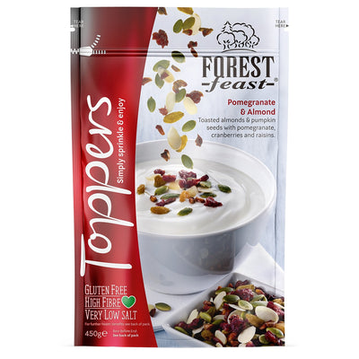 Forest Feast Pomegranate & Almond Topper British Cereal Topping Mix 450g