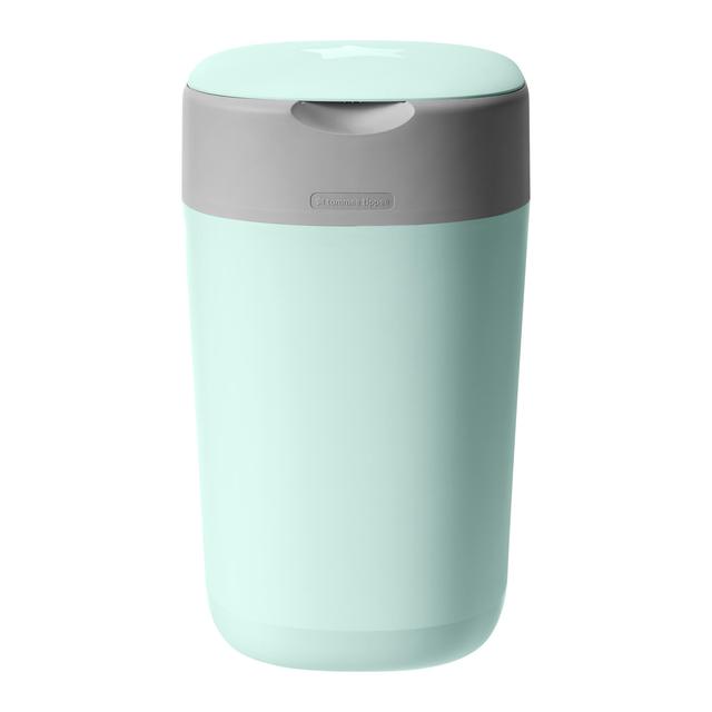 Tommee Tippee Twist & Click Green Nappy Bin Includes 1x Refill Cassette GOODS M&S