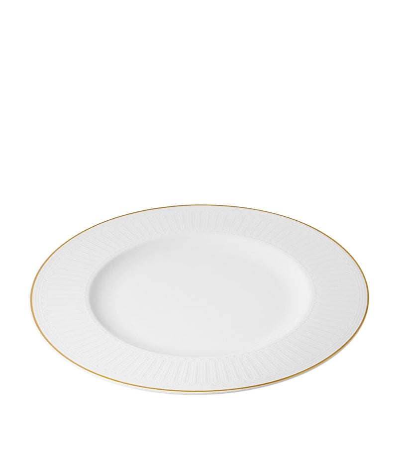 Villeroy & Boch bone porcelain Château Septfontaines flat plate 27.5cm (British brand)