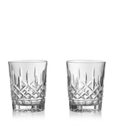 Waterford Lismore Tumblers Set of 2 Crystal Glassware 375ml