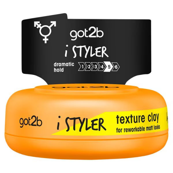 got2b iStylers Texture Clay Hair Styling 75ml, UK version