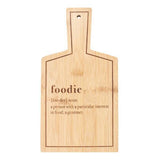 Something Different Foodie Bamboo Chopping Board 27cm