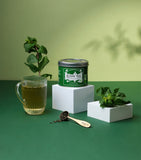 Kusmi spearmint loose leaf green tea 100g, UK version