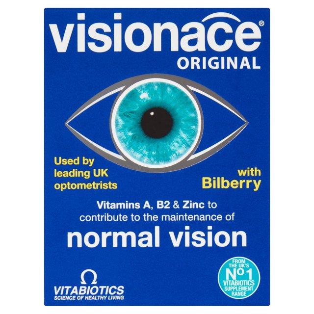 Vitabiotics Visionace Original Normal Vision tablets 30 per pack GOODS M&S