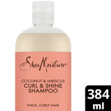 SheaMoisture coconut hibiscus curl shampoo 384ml (British brand)