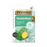 Twinings Superblends Metabolism Peppermint Herbal Infusion 20 Tea Bags