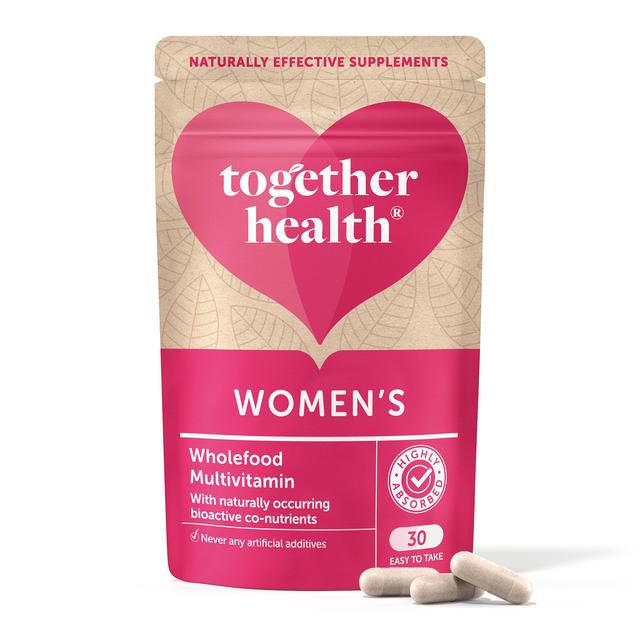 Together Women's Multivitamins & Minerals Supplement Vegetable Capsules 30 per pack GOODS M&S