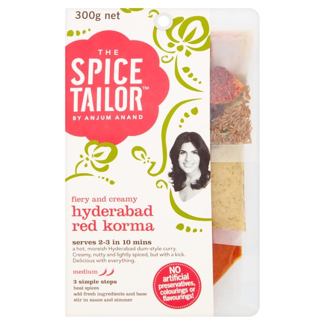 The Spice Tailor Hyderabad Red Korma Indian Curry Sauce Kit 300g GOODS M&S