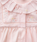 Tartine et Chocolat cotton frill-collar all-in-one baby 0-24 months (British brand)