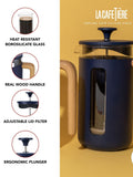 La Cafetiere Blue Pisa 8 Cup Cafetiere, UK version