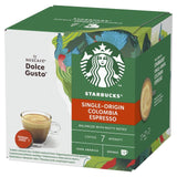 STARBUCKS Medium Colombia Coffee Pods by NESCAFE Dolce Gusto 12 per pack GOODS M&S