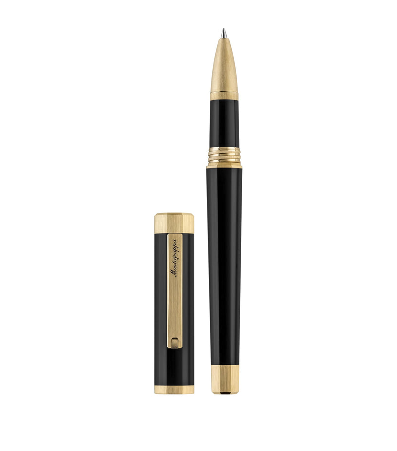Montegrappa Otto Yellow Gold-Trim rollerball pen, imported from the UK