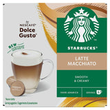 STARBUCKS Latte Macchiato Coffee Pods by NESCAFE Dolce Gusto 12 per pack GOODS M&S