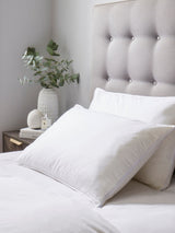 Medium Dual Support Memory Foam White Pillow 48 x 74cm