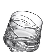 Crystal Aran Tumblers Set of 2, 285ml Capacity